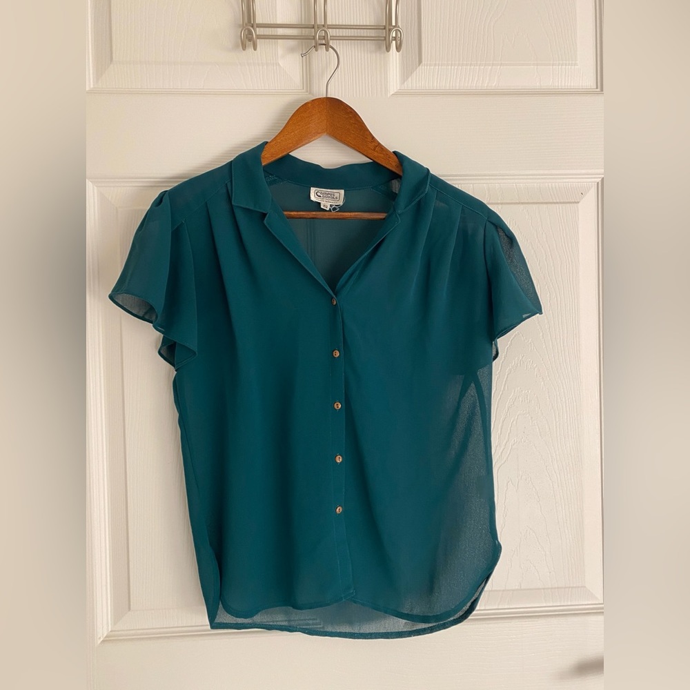 Women’s Sheer Crop Shirt